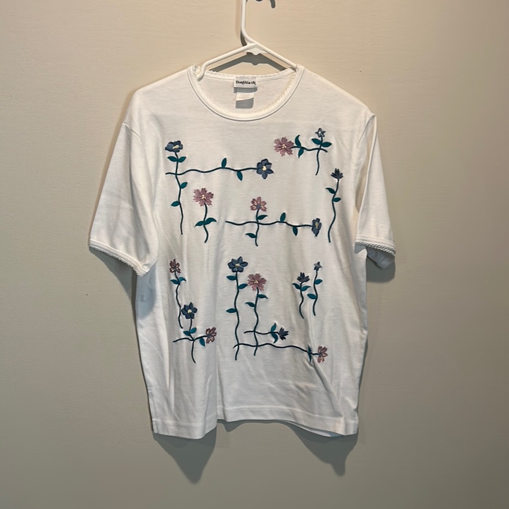Vintage BonWorth 90s Flower shirt